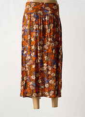 Jupe longue orange LE PETIT BAIGNEUR pour femme seconde vue