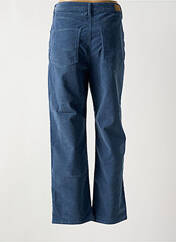 Pantalon droit bleu KANOPE pour femme seconde vue