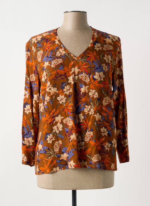 Blouse marron LE PETIT BAIGNEUR pour femme