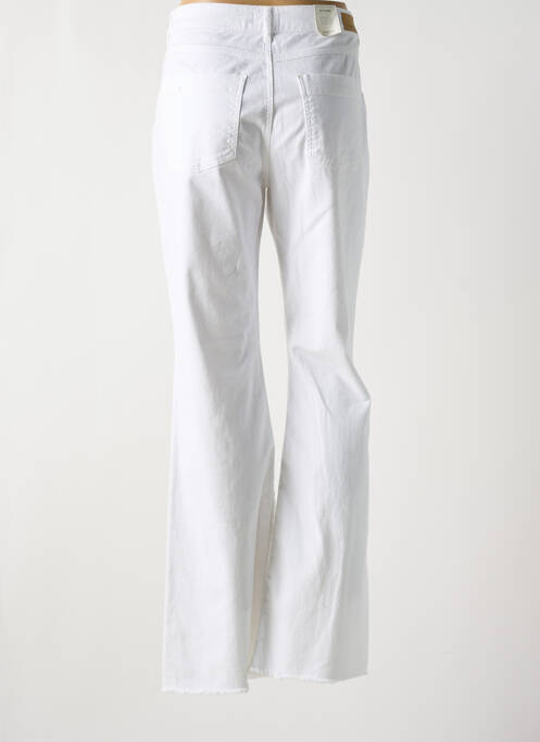 Jean coupe flare blanc KANOPE pour femme