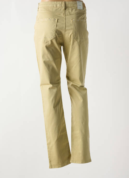 Jeans coupe droite vert KANOPE pour femme