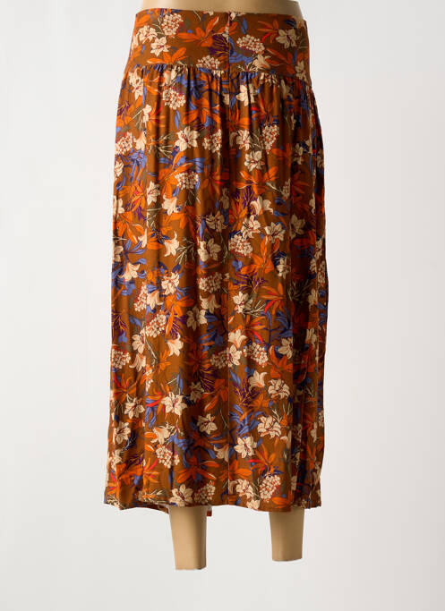 Jupe longue orange LE PETIT BAIGNEUR pour femme