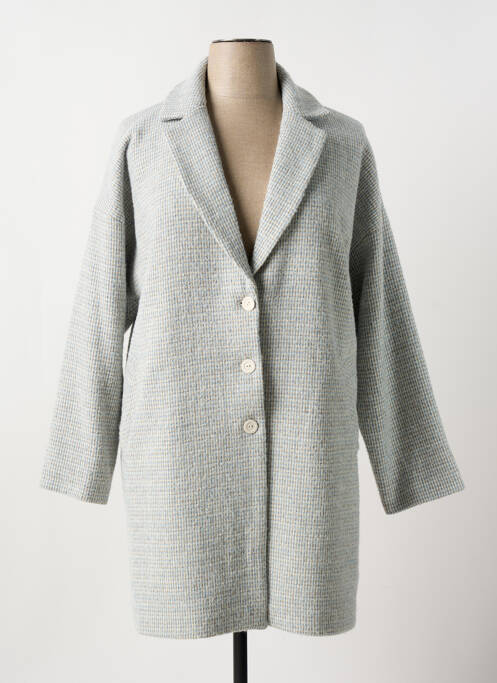 Manteau long bleu LE PETIT BAIGNEUR pour femme