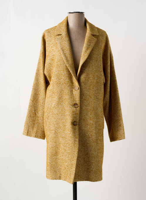 Manteau long vert LE PETIT BAIGNEUR pour femme
