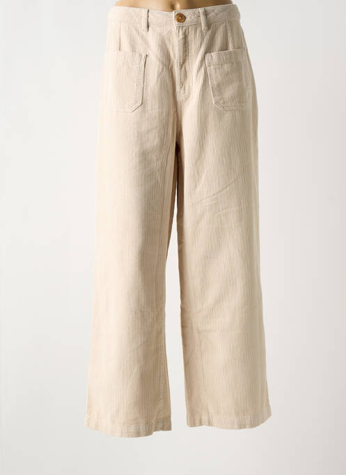 Pantalon large beige LOLA ESPELETA pour femme
