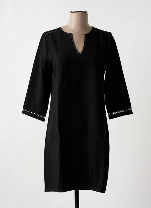 Robe courte noir AN' GE pour femme