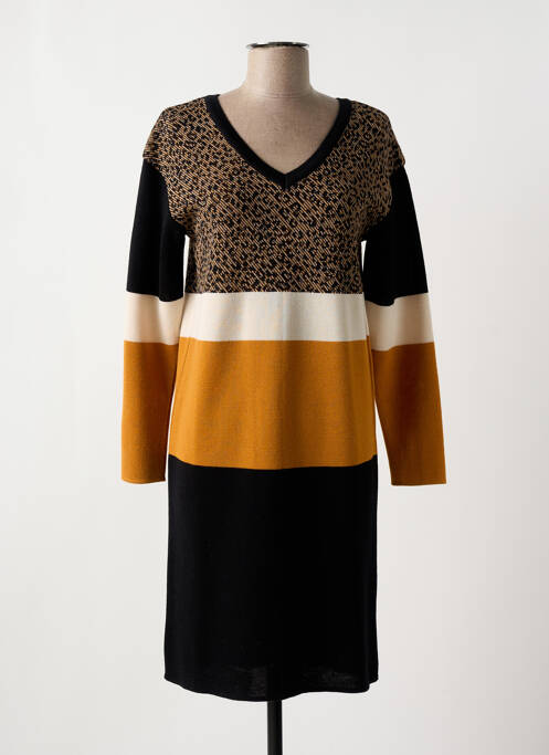 Robe pull noir LE PETIT BAIGNEUR pour femme