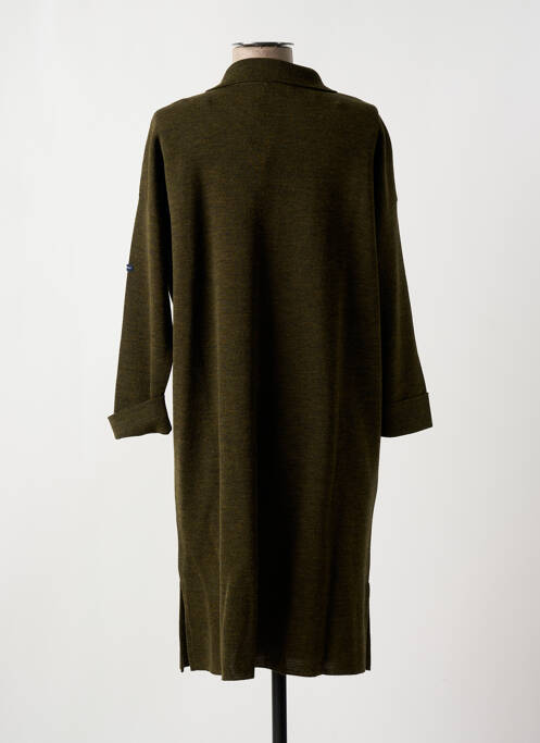 Robe pull vert LE PETIT BAIGNEUR pour femme