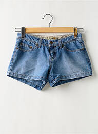 Short tissage denim taille basse bleu TYTE femme