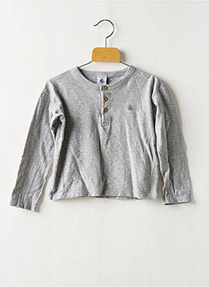 T-shirt gris PETIT BATEAU pour garçon
