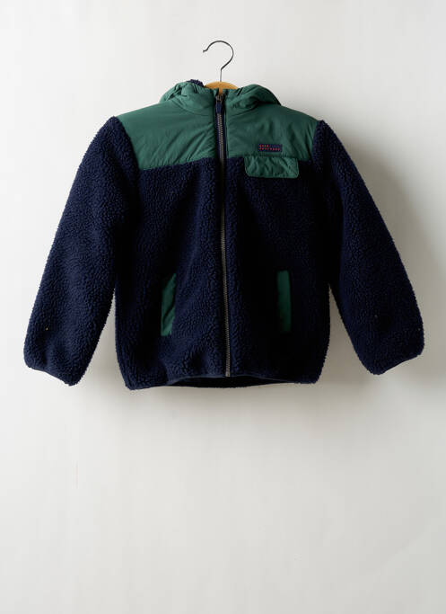 Polaire poches bleu LA REDOUTE garcon