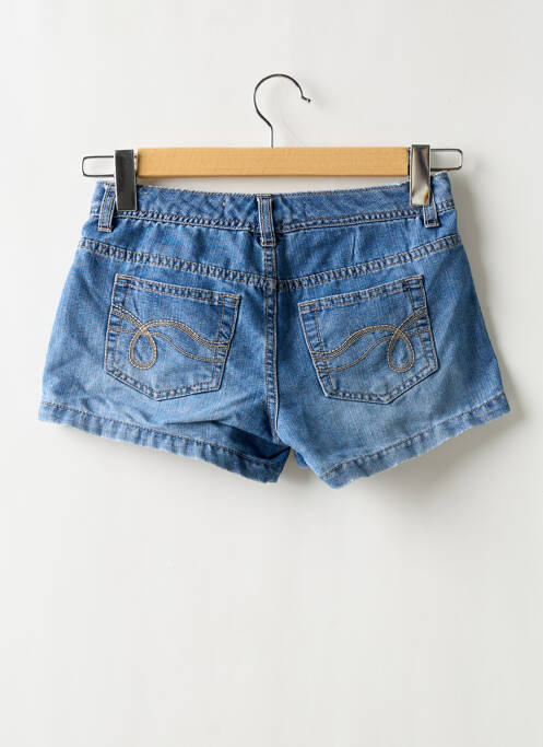 Short tissage denim taille basse bleu TYTE femme