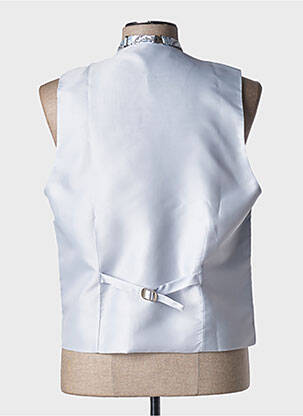 Gilet sans manche effet matière satinée bleu DANISSIMO homme