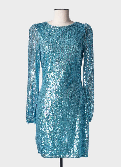 Robe courte bleu FASHION NEW YORK pour femme