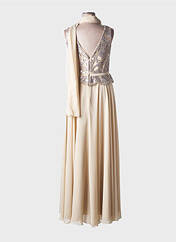 Robe longue beige FASHION NEW YORK pour femme seconde vue