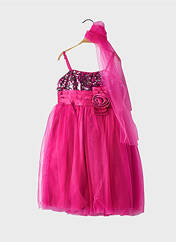 Robe longue rose R FRAMBOISE pour fille seconde vue