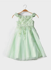 Robe longue vert R FRAMBOISE pour fille seconde vue