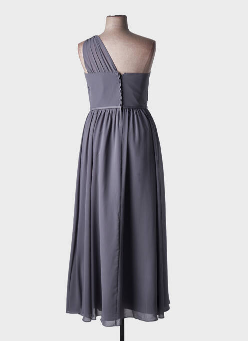 Robe longue gris MARIAGE pour femme
