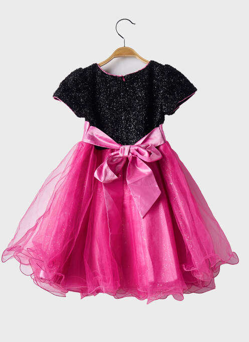 Robe longue rose R FRAMBOISE pour fille