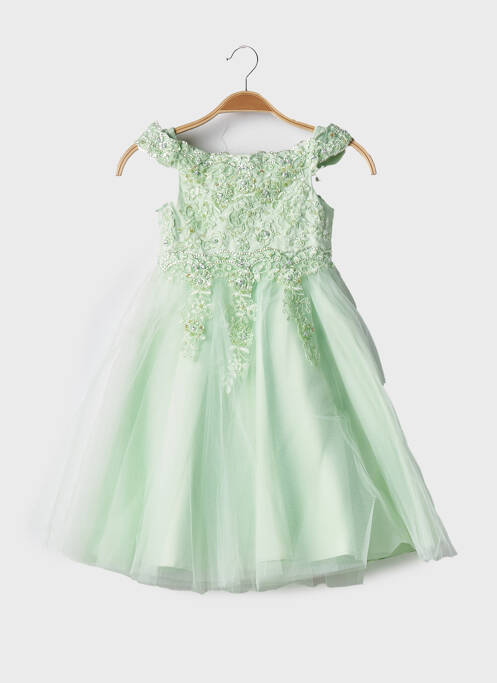 Robe longue vert R FRAMBOISE pour fille