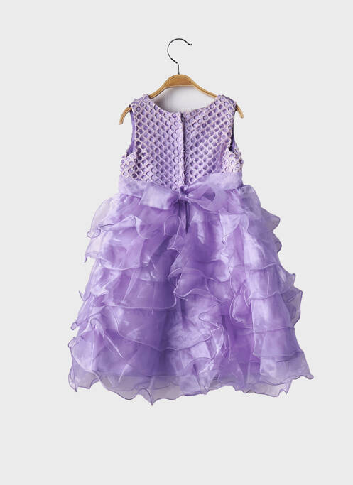 Robe mi-longue violet R FRAMBOISE pour fille