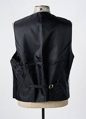 Gilet sans manche effet matière satinée gris ADIMO homme