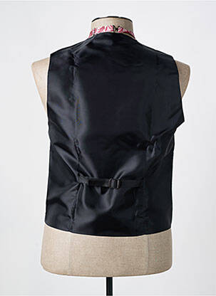 Gilet sans manche effet matière satinée violet DANISSIMO homme