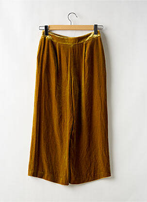 Pantalon 7/8 taille haute taille haute jaune BODEN femme