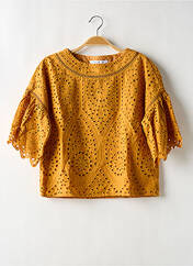 Blouse jaune MADEMOISELLE.R pour femme seconde vue
