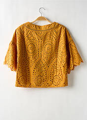 Blouse jaune MADEMOISELLE.R pour femme seconde vue