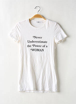 T-shirt blanc THE BEE & THE FOX pour femme