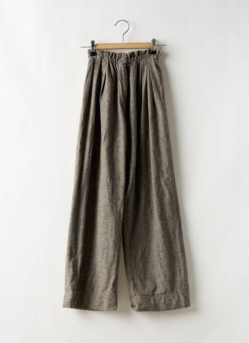 Pantalon large gris ZARA pour fille