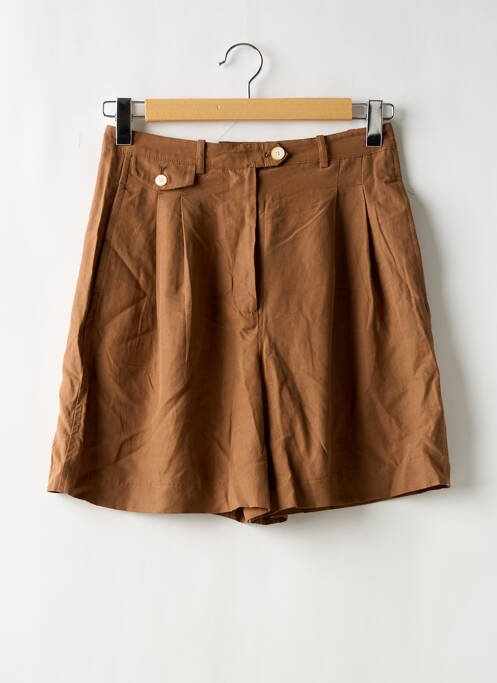 Short marron MANGO pour femme