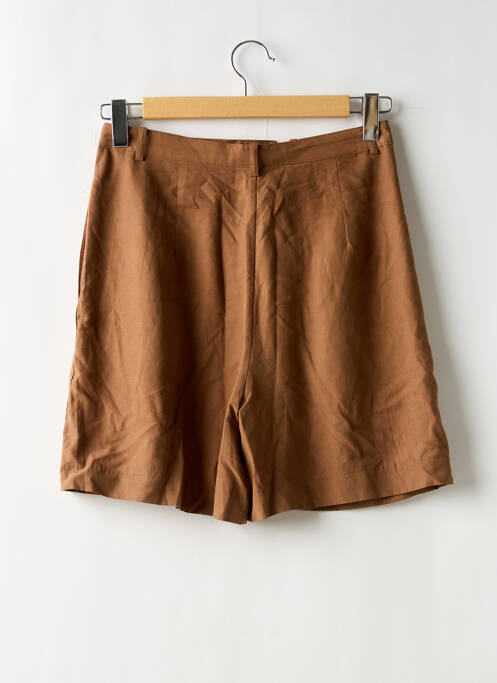 Short marron MANGO pour femme