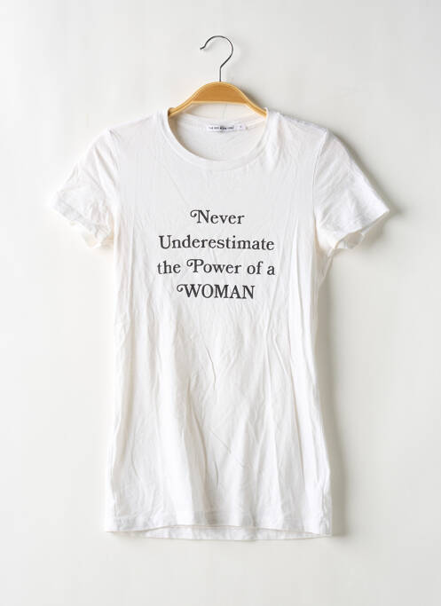T-shirt blanc THE BEE & THE FOX pour femme