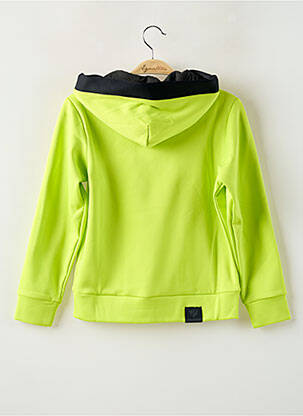 Sweat-shirt à capuche poches manches longues vert ZIENER garcon