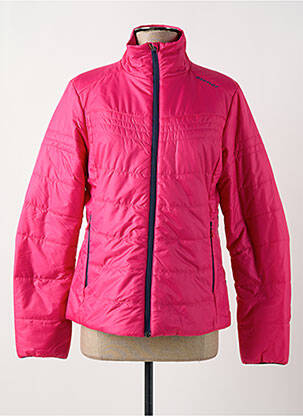 Doudoune manches longues sans capuche rose ZIENER femme