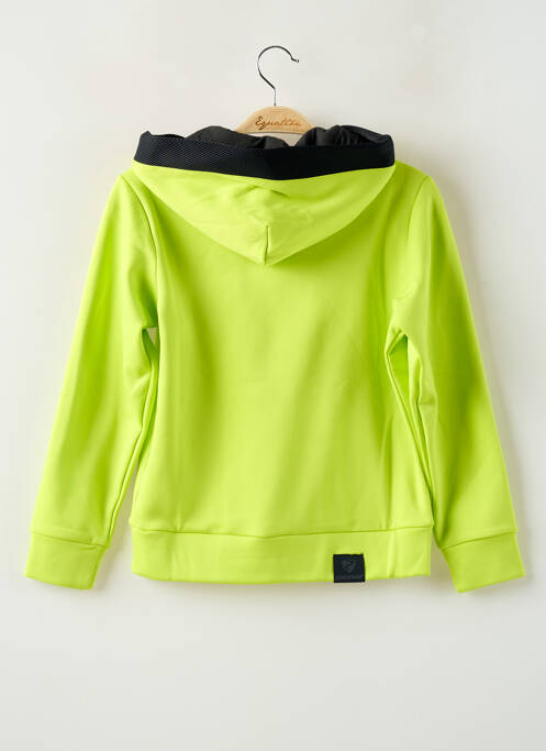 Sweat-shirt à capuche poches manches longues vert ZIENER garcon