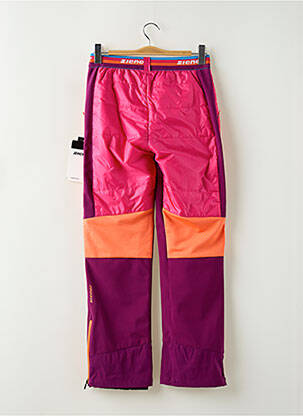 Pantalon droit taille élastique taille normale rose ZIENER femme