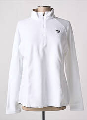 Sweat-shirt blanc ZIENER pour femme seconde vue