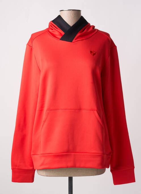 Sweat-shirt à capuche rouge ZIENER pour femme