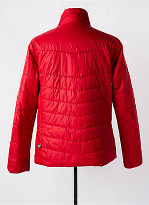 Doudoune poches sans capuche rouge ZIENER homme