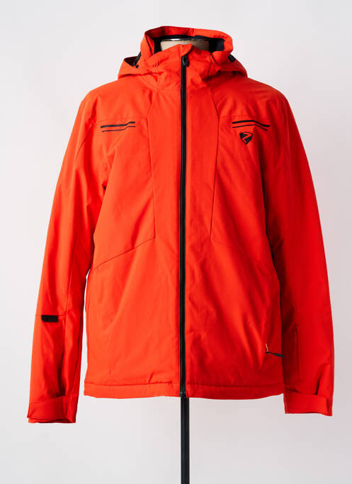 Parka orange ZIENER pour homme