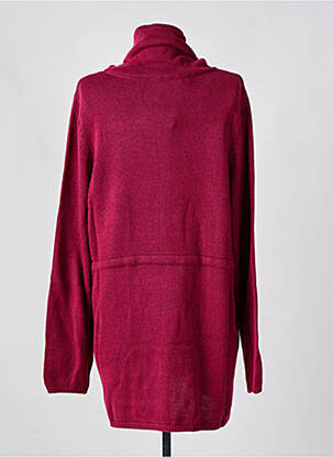 Gilet manches longues stretch rose SHEEGO femme