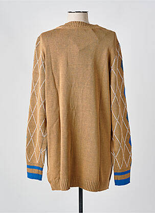Gilet manches longues stretch marron SHEEGO femme