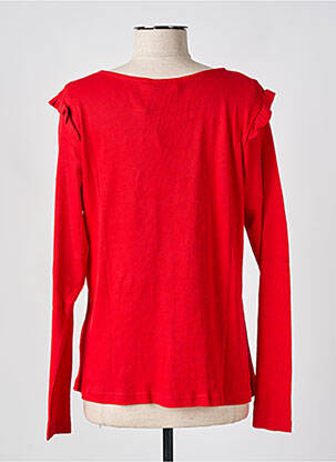 T-shirt manches longues manches longues rouge SHEEGO femme