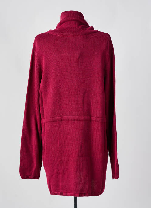 Gilet manches longues rose SHEEGO femme