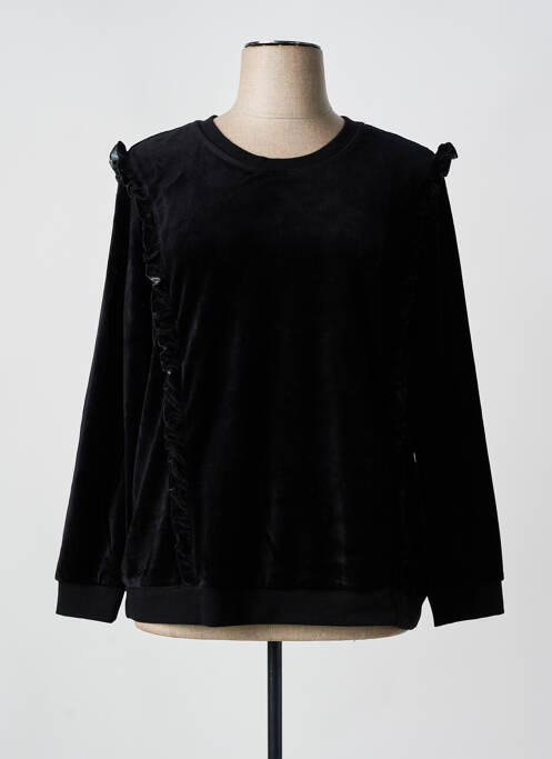 Sweat-shirt noir SHEEGO pour femme