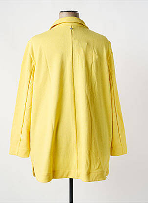 Veste casual coupe droite jaune SHEEGO femme