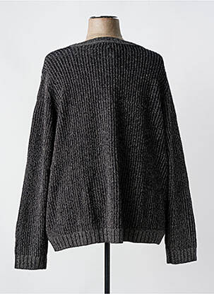 Gilet manches longues fermeture boutonnée sur le devant gris SHEEGO femme